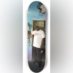 CONART Notorious BIG warning skateboard deck new sealed size 8.5